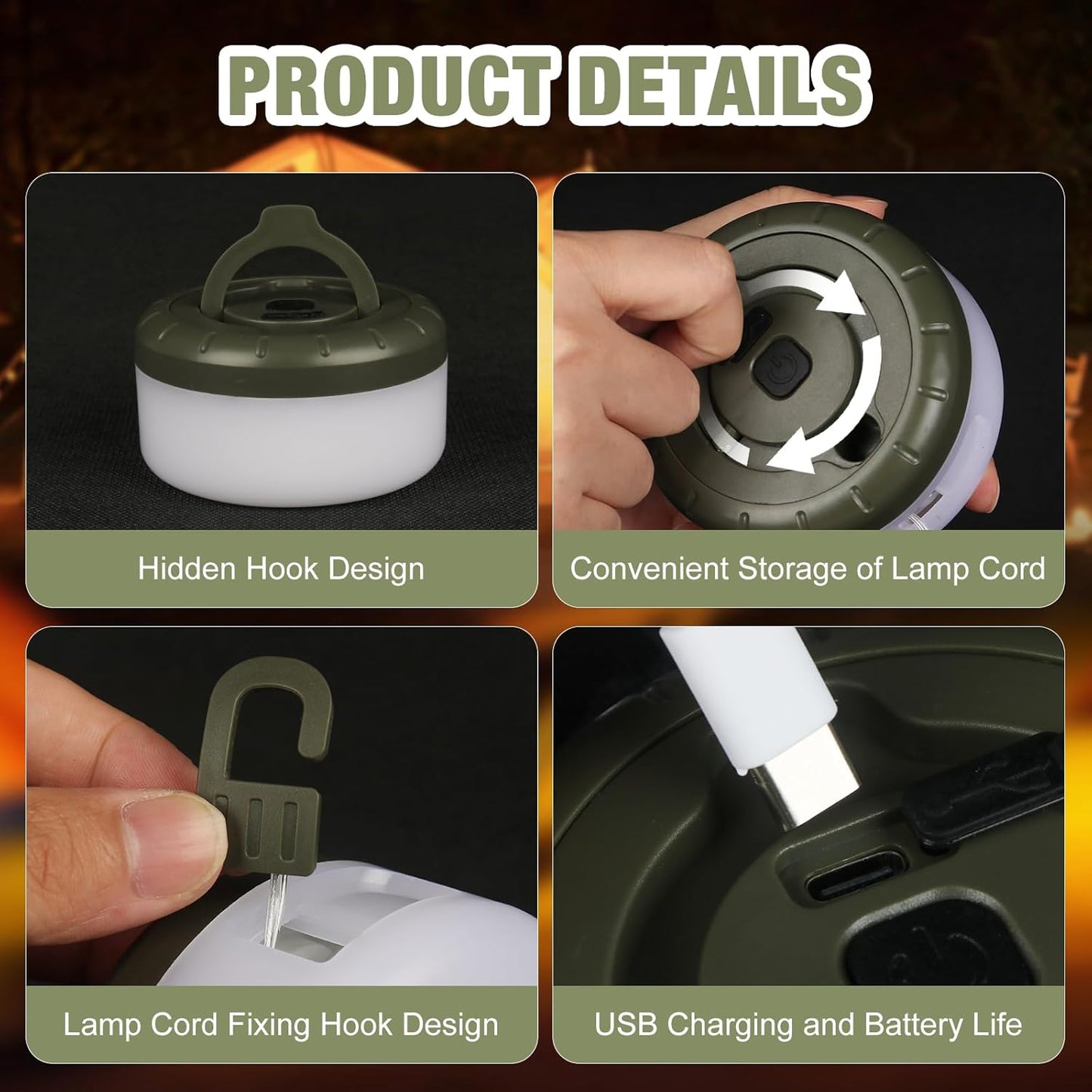 4-In-1 Camp Lamp™